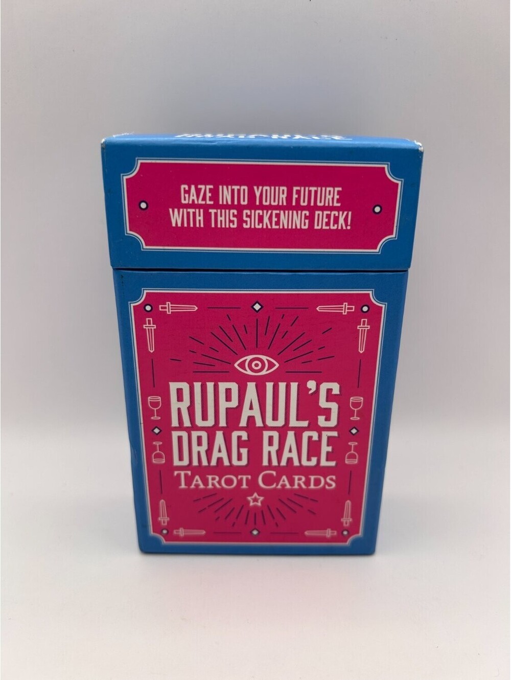 Smith Street Books RuPaul's Drag Race Tarot Cards Deck Multicolor instruction